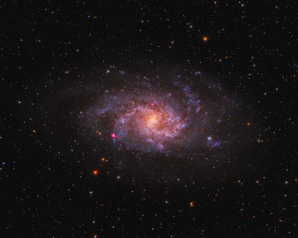 Dan Stein photo of the M33 galaxy